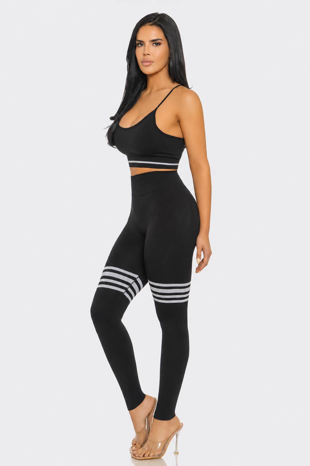 Seamless Sport Bra Top And Leggings Sports Set