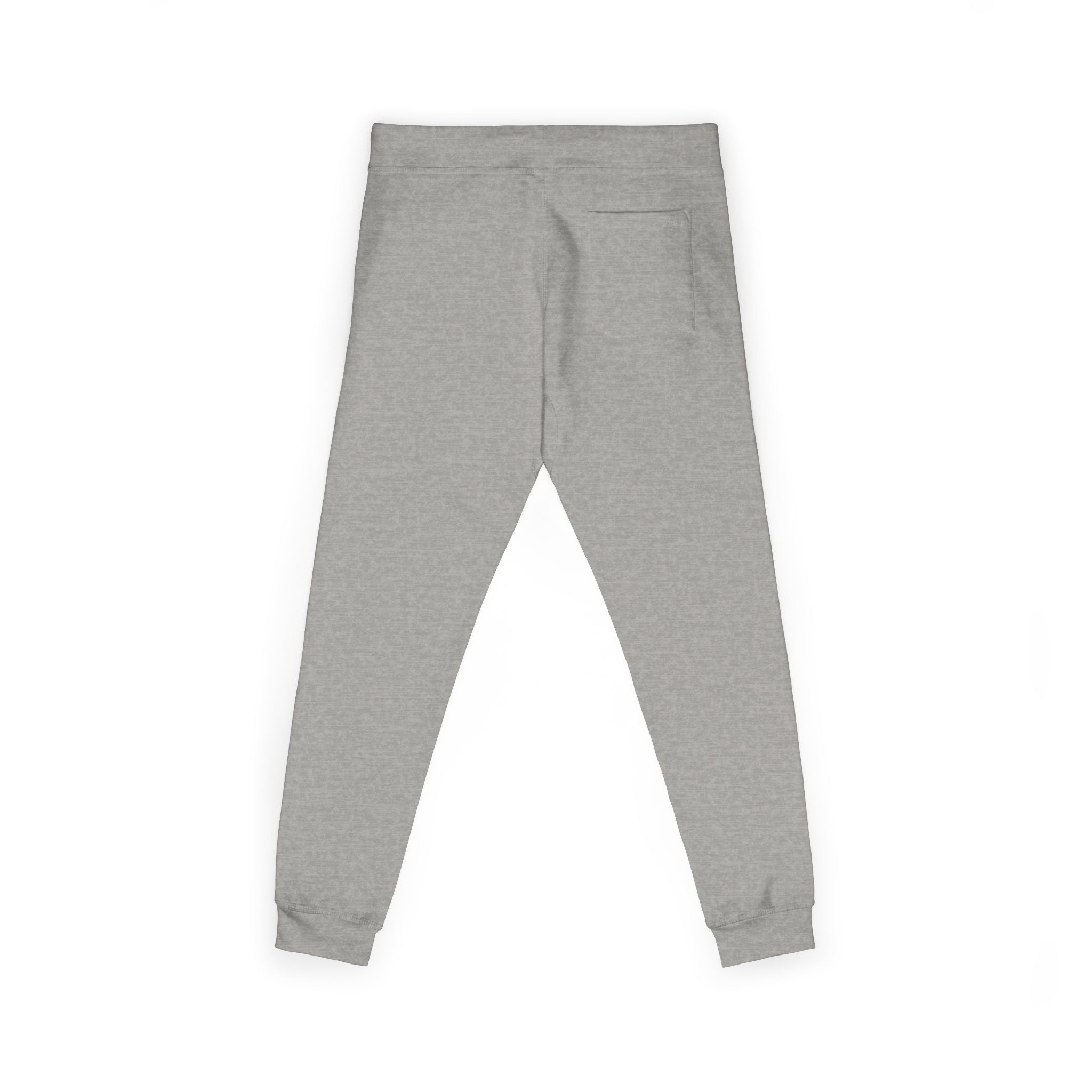 Embroidered Cozy Fleece Sweatpants — Minimal Script Design