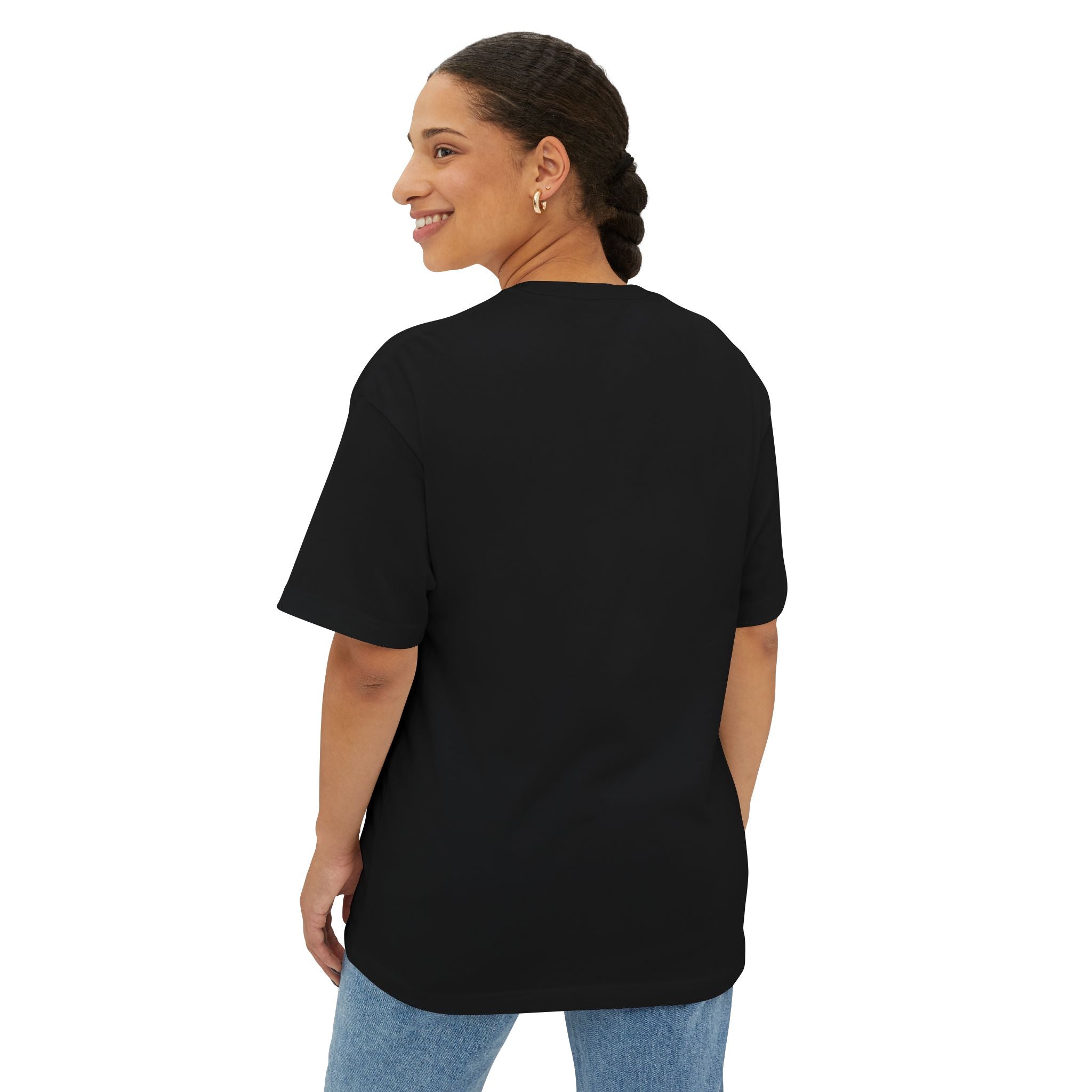 Next Level Vision Tee — Graphic Boxy T-Shirt with Signed Artist Portraits
