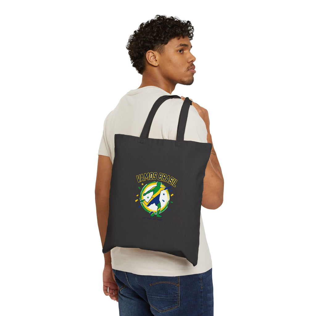 Vamos Brasil Soccer Tote | Retro Soccer, Country Pride