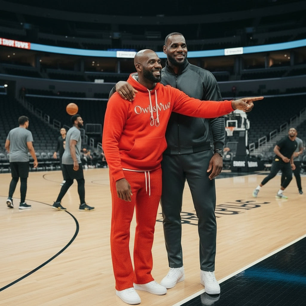 Red 'LOVE' Angel Wings Hoodie — Sparkle Graphic Pullover