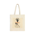Dancing Through Life Canvas Tote — Ballet Ballerina Eco Grocery Bag