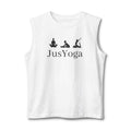 Yoga Muscle Tank — "JusYoga" Meditative Pose Fitness Top