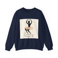 Ballet Dancer Crewneck Sweatshirt – "Dancing Through Life" Inspirational Dance Top