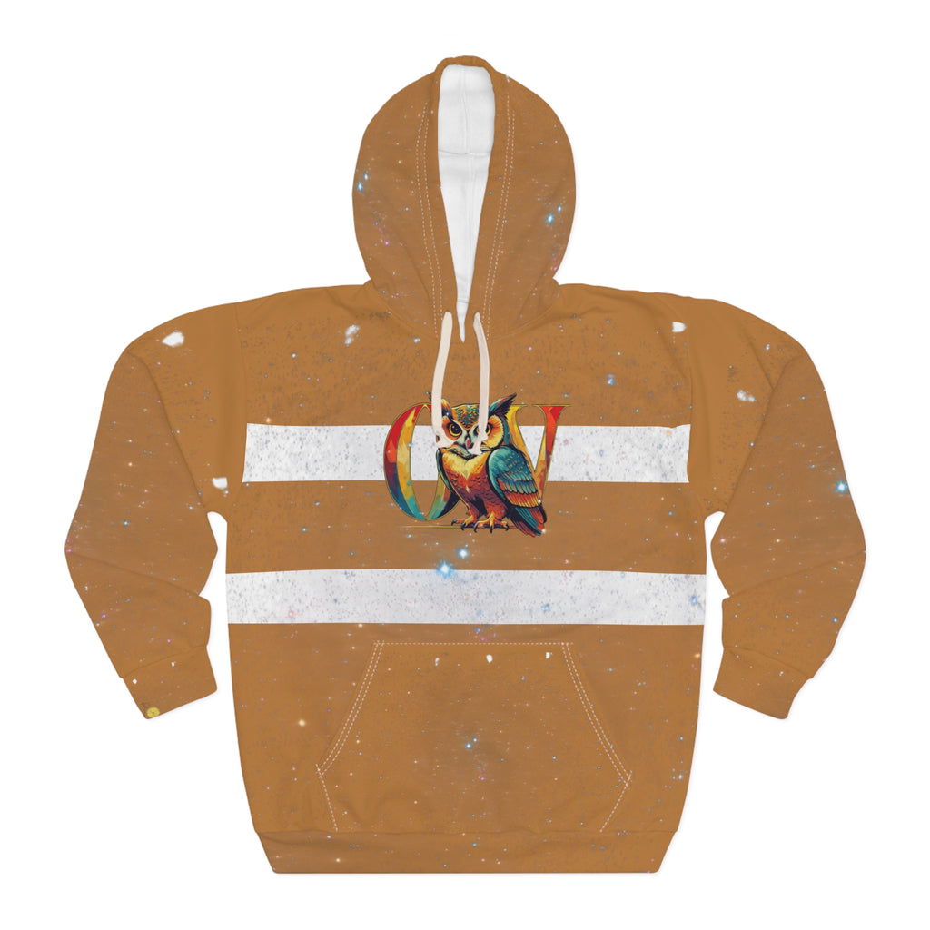 Copy of Owl Love Pullover Hoodie - Colorful Owl with 'Love' Graphic