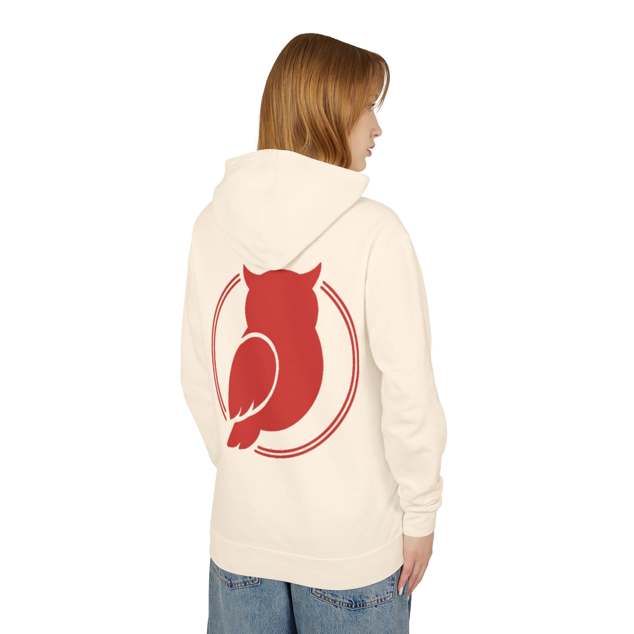 Owl's Rule Logo Hoodie — Minimal Owl Graphic Pullover