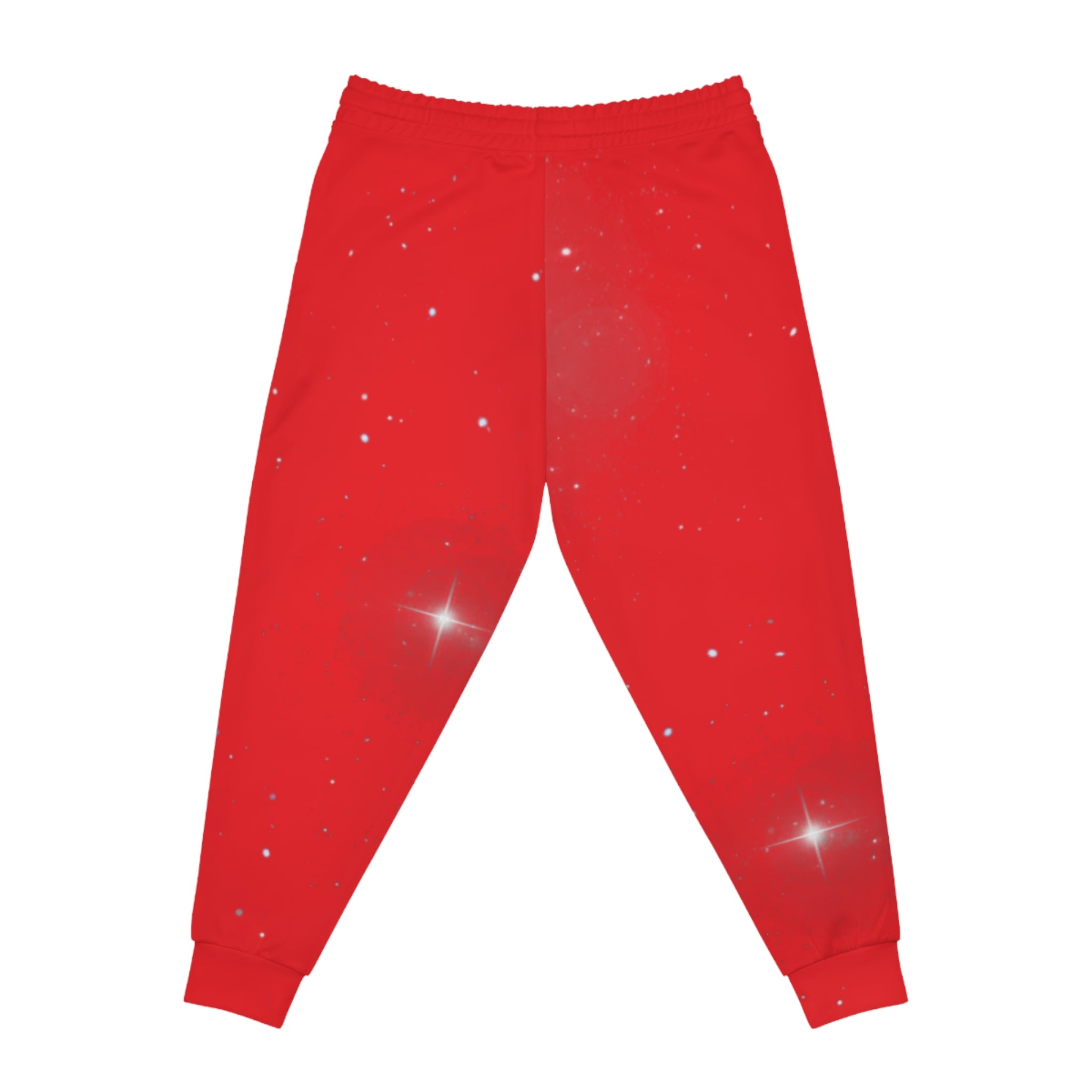 Red Starry Joggers — Sparkle Athletic Jogger Pants