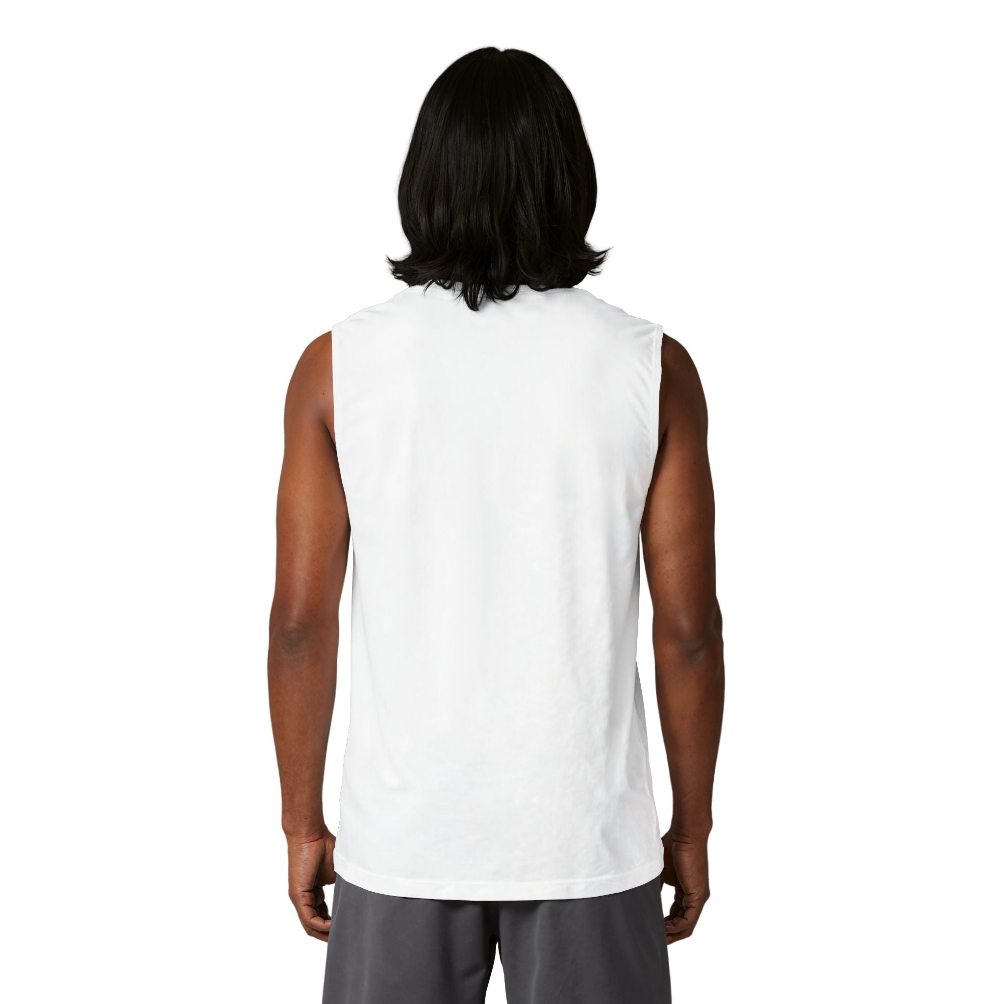 Yoga Muscle Tank — "JusYoga" Meditative Pose Fitness Top