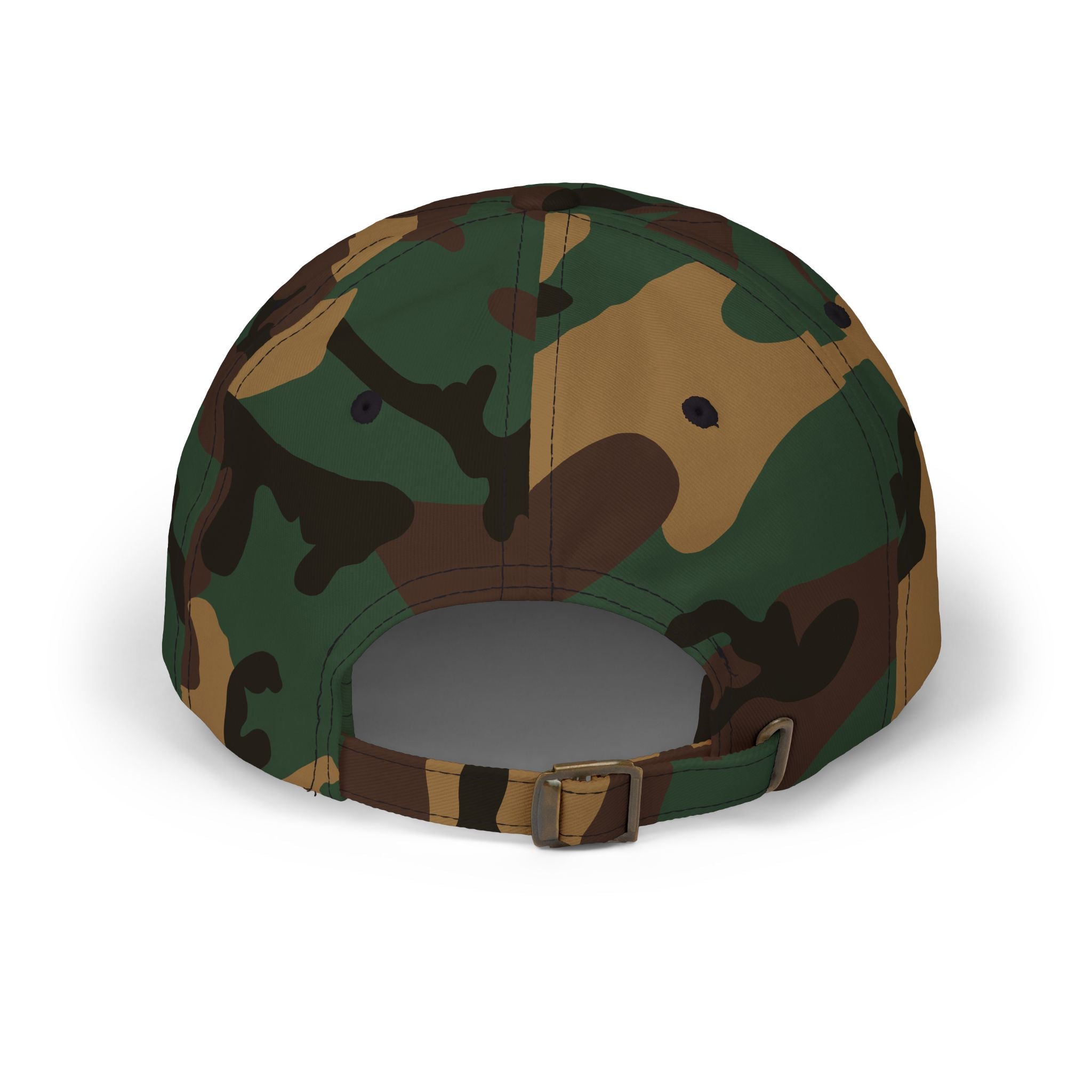 Dad Cap — Gold Foil “Bare Beauty” Floral Logo Baseball Hat