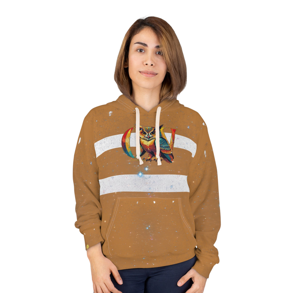Copy of Owl Love Pullover Hoodie - Colorful Owl with 'Love' Graphic