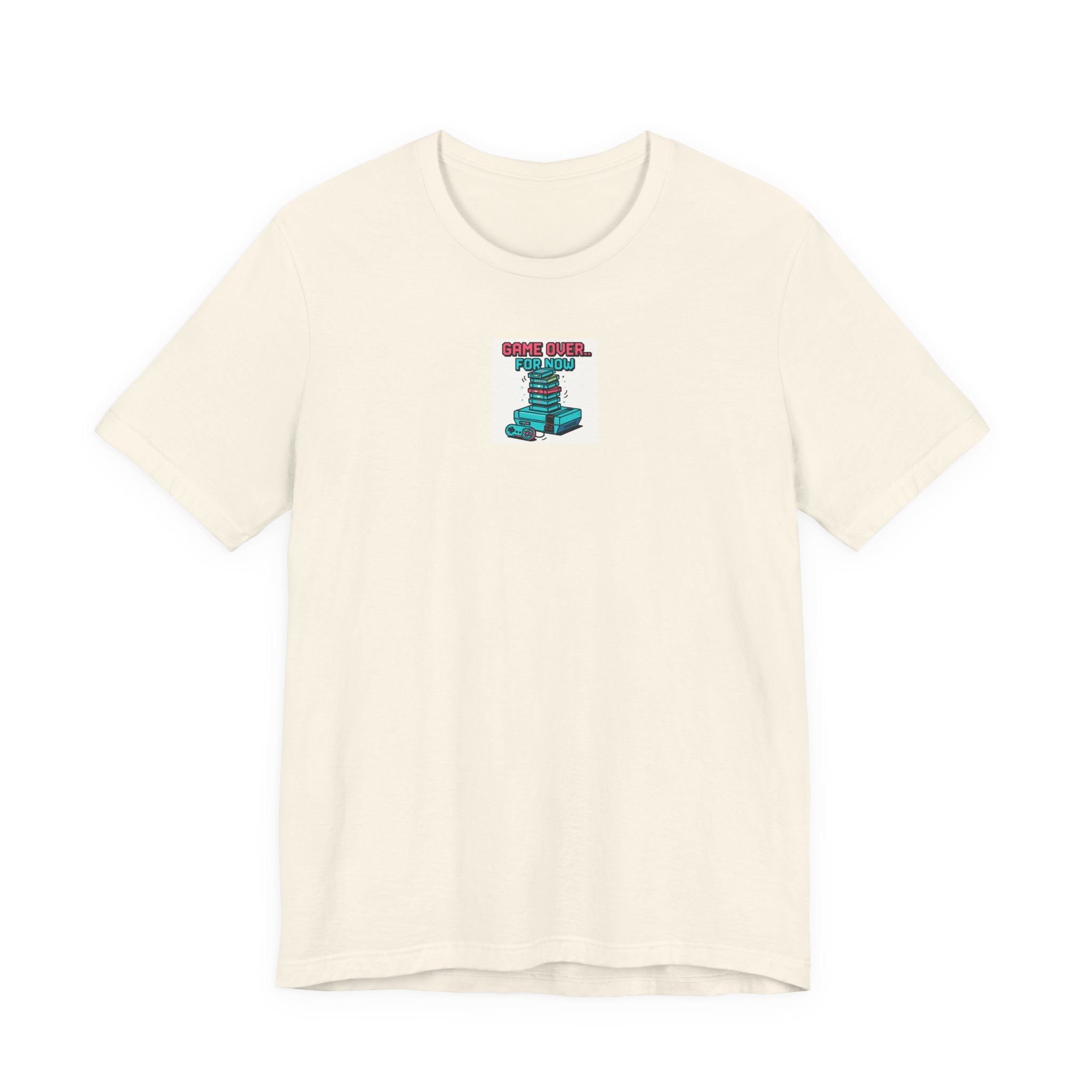 Game Over... For Now Retro Gaming Tee — Video Game Controller & Console Graphic Shirt