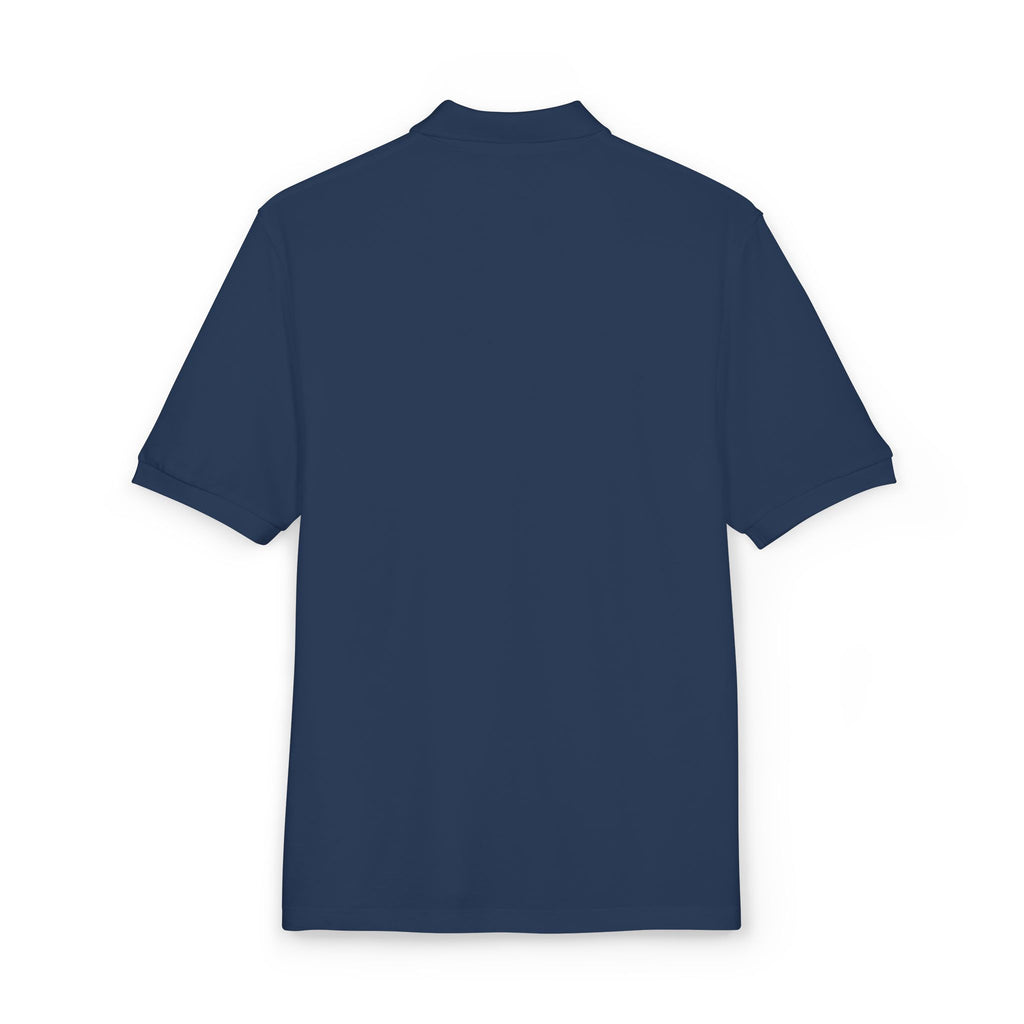 Embroidered Floral Owl Polo Shirt — Lightweight Short-Sleeve Collared Tee