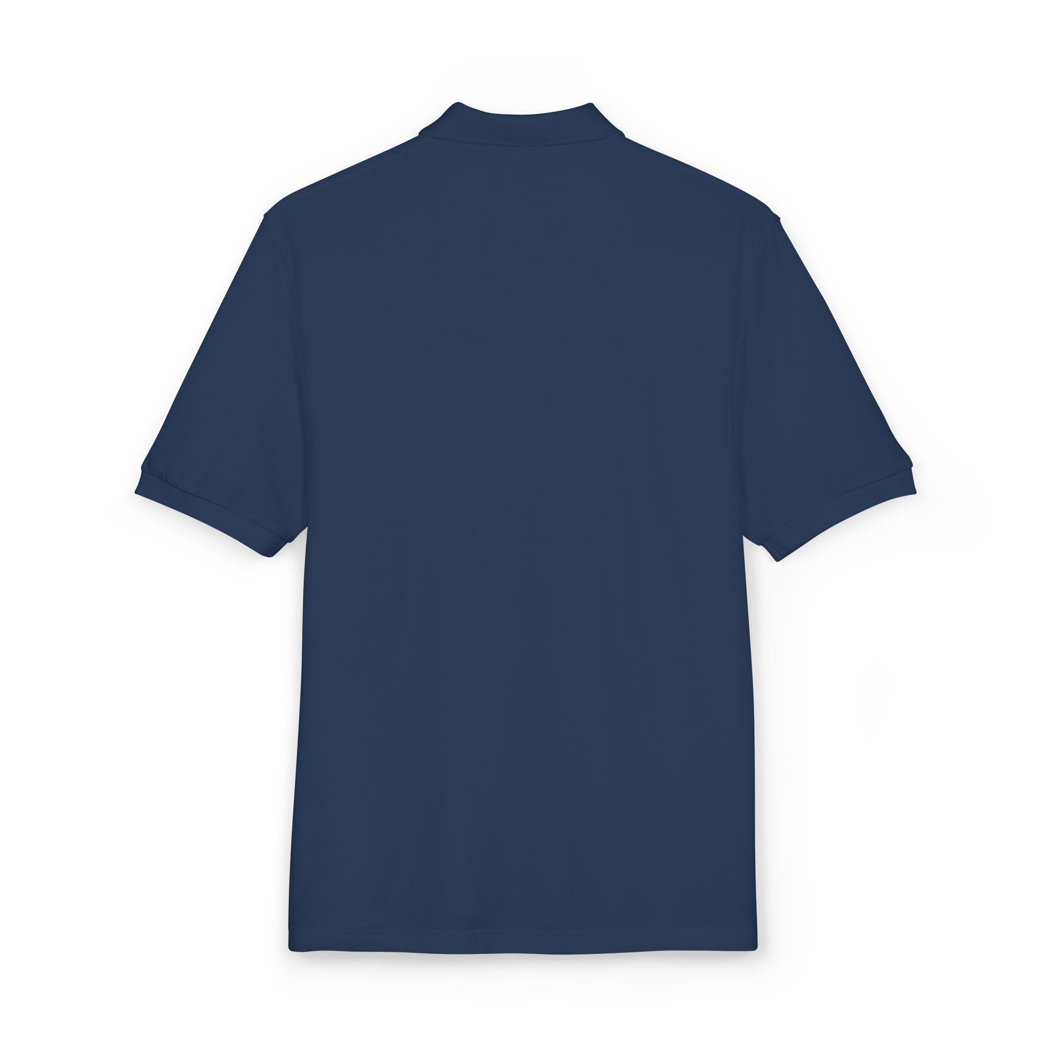 Embroidered Floral Owl Polo Shirt — Lightweight Short-Sleeve Collared Tee