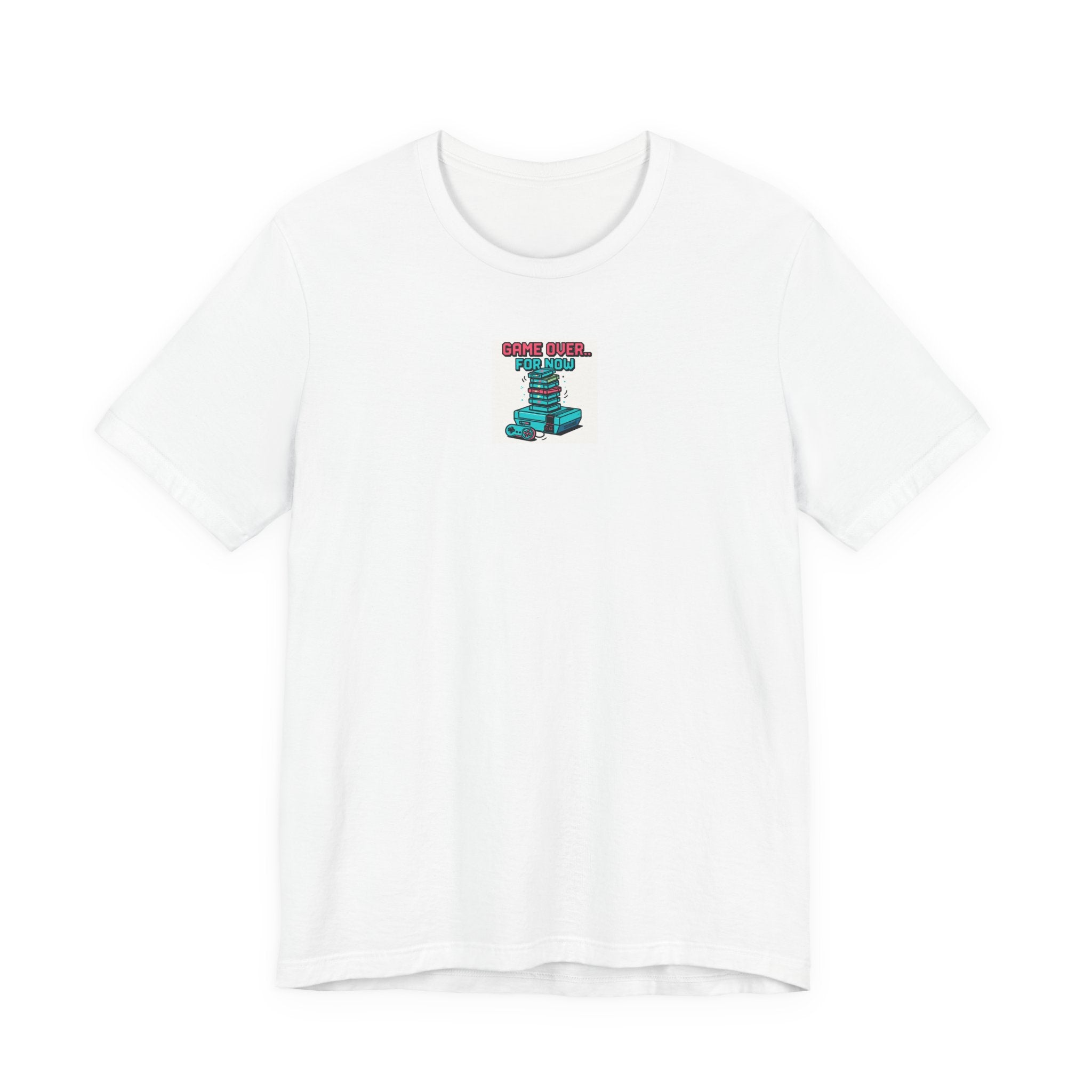 Game Over... For Now Retro Gaming Tee — Video Game Controller & Console Graphic Shirt
