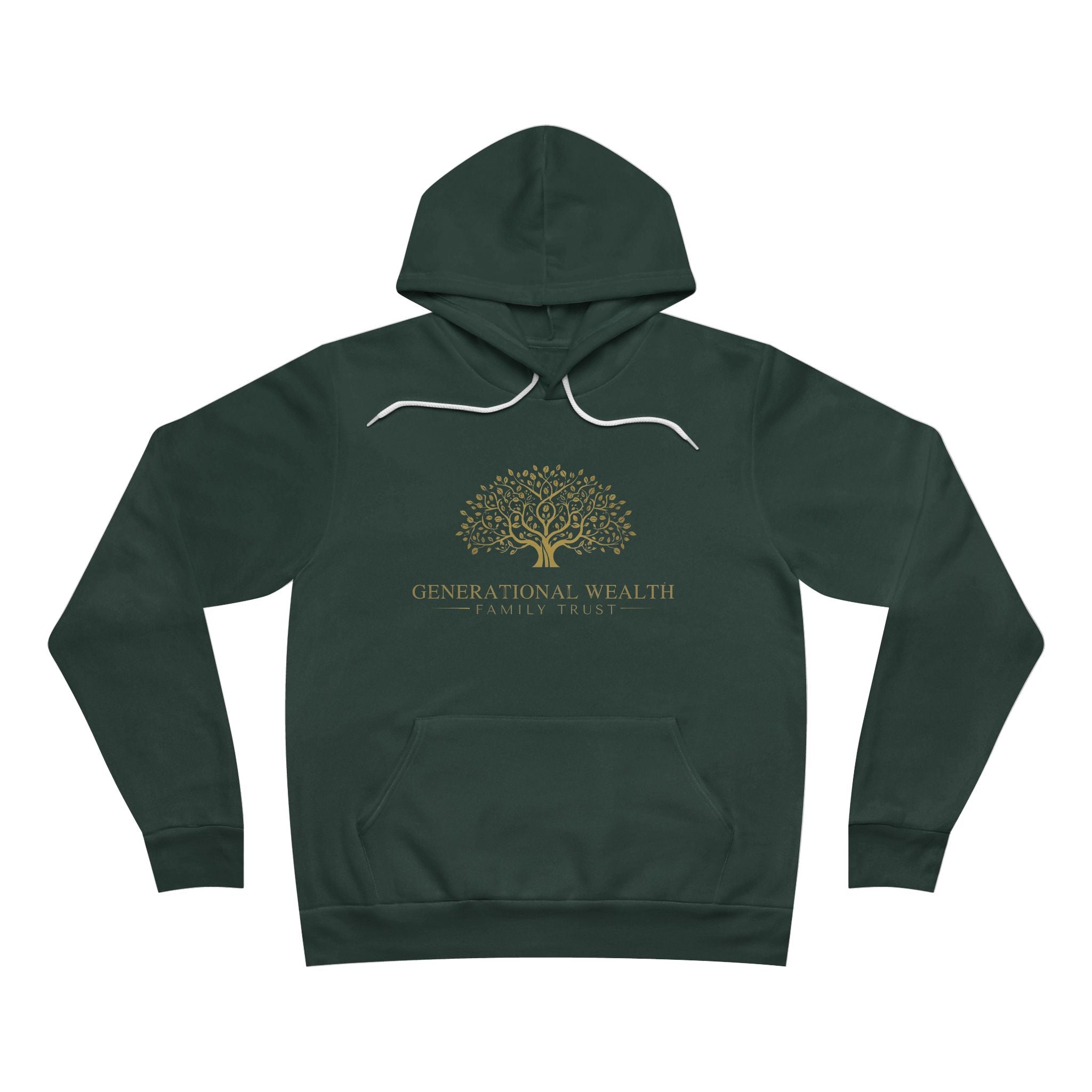 Generational Wealth Hoodie — Gold Tree Pullover