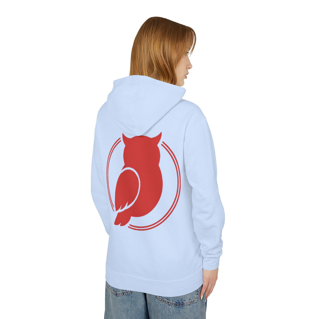 Owl's Rule Logo Hoodie — Minimal Owl Graphic Pullover