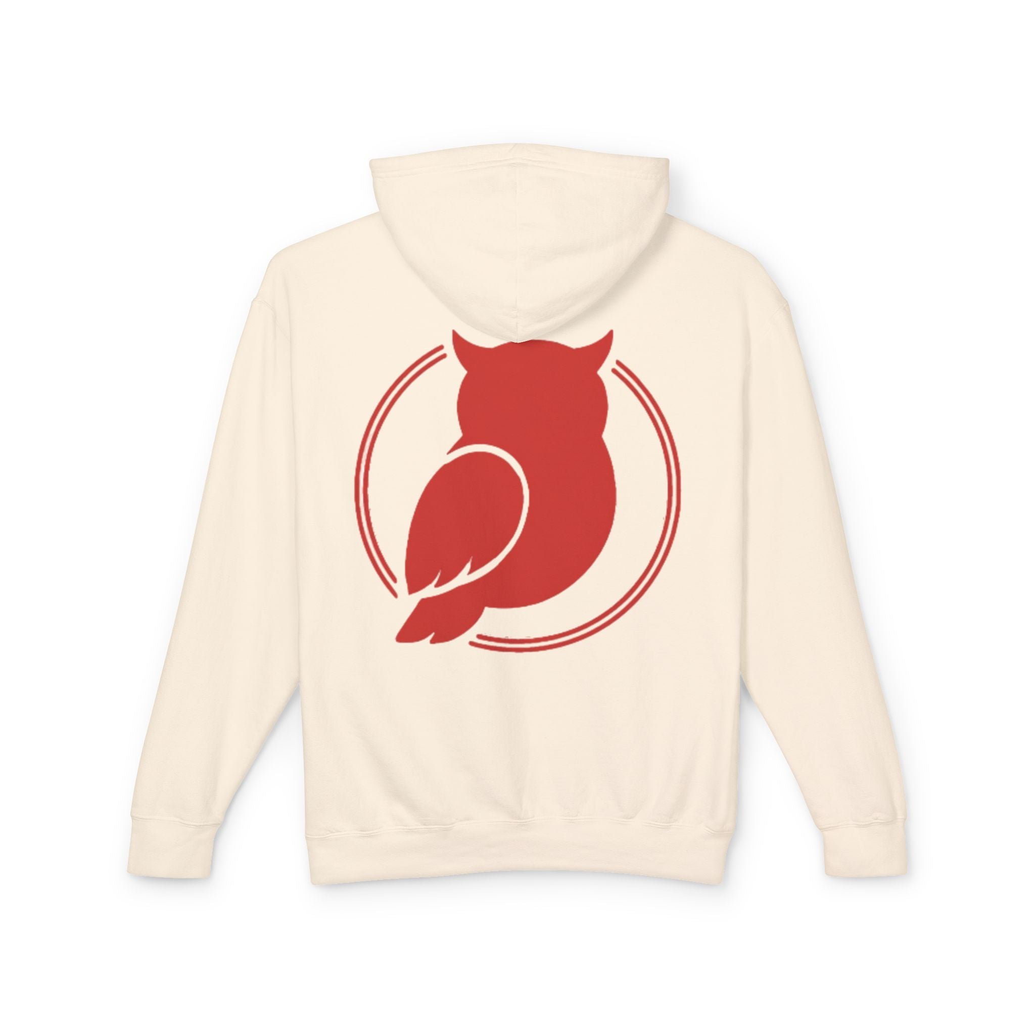 Owl's Rule Logo Hoodie — Minimal Owl Graphic Pullover