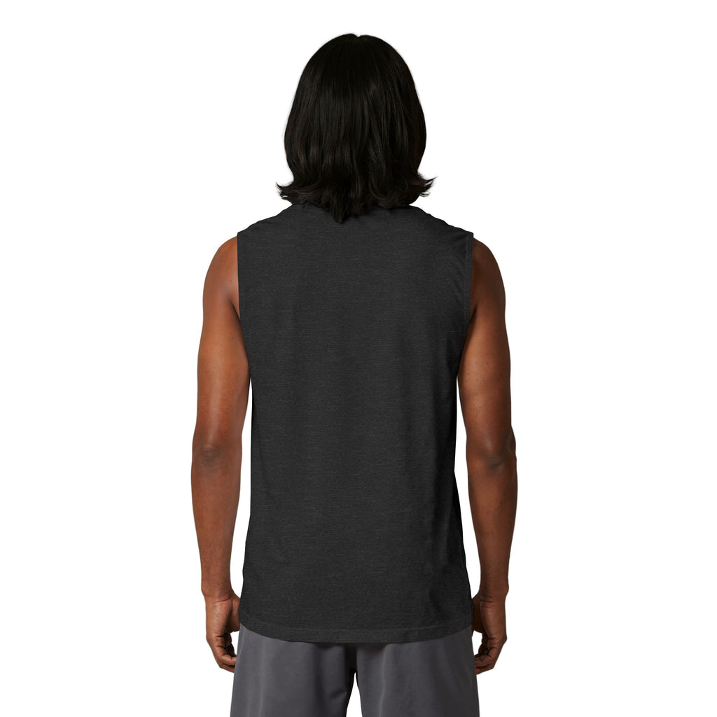 Yoga Muscle Tank — "JusYoga" Meditative Pose Fitness Top