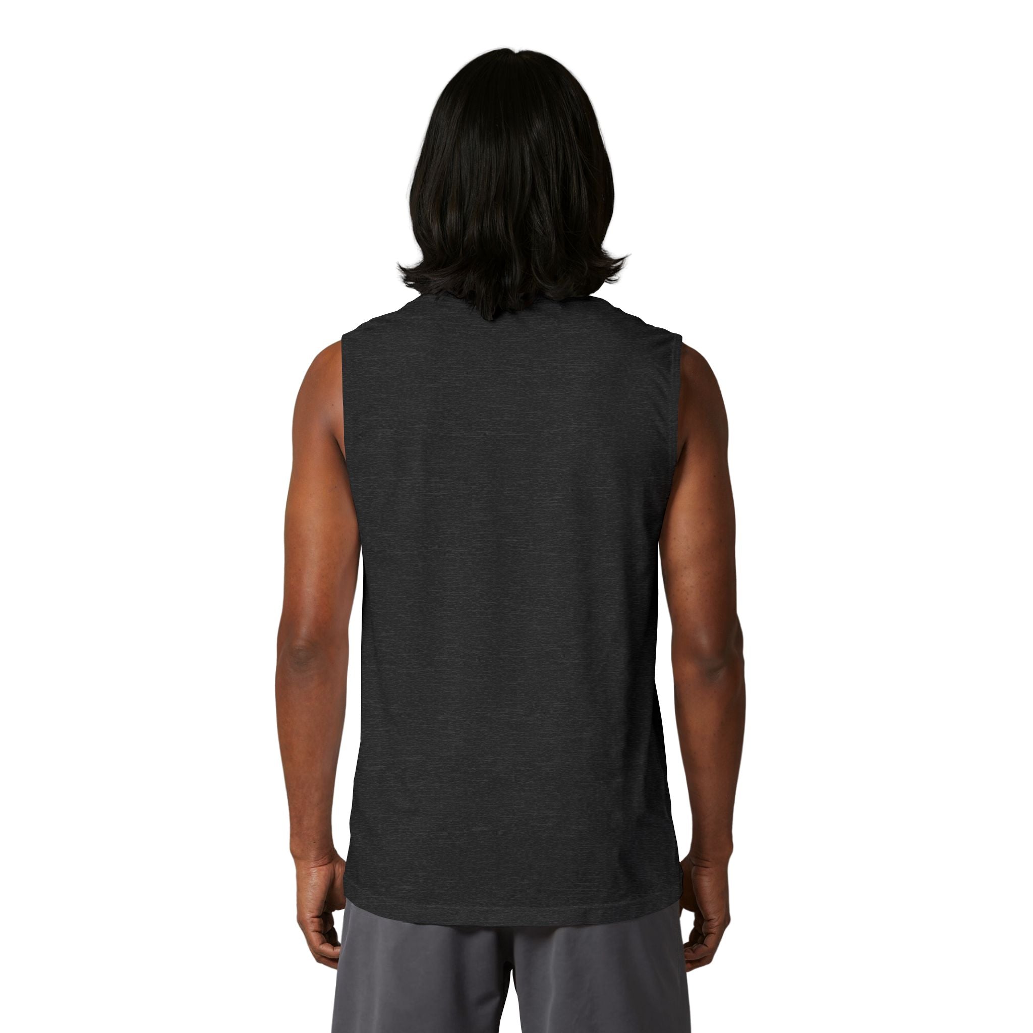 Yoga Muscle Tank — "JusYoga" Meditative Pose Fitness Top