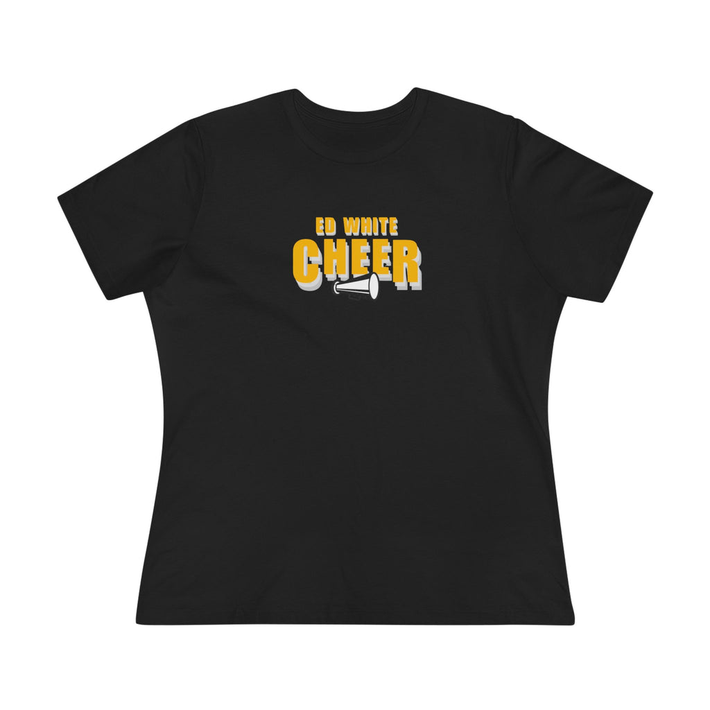 Cheer Megaphone Graphic Women's Cotton Tee