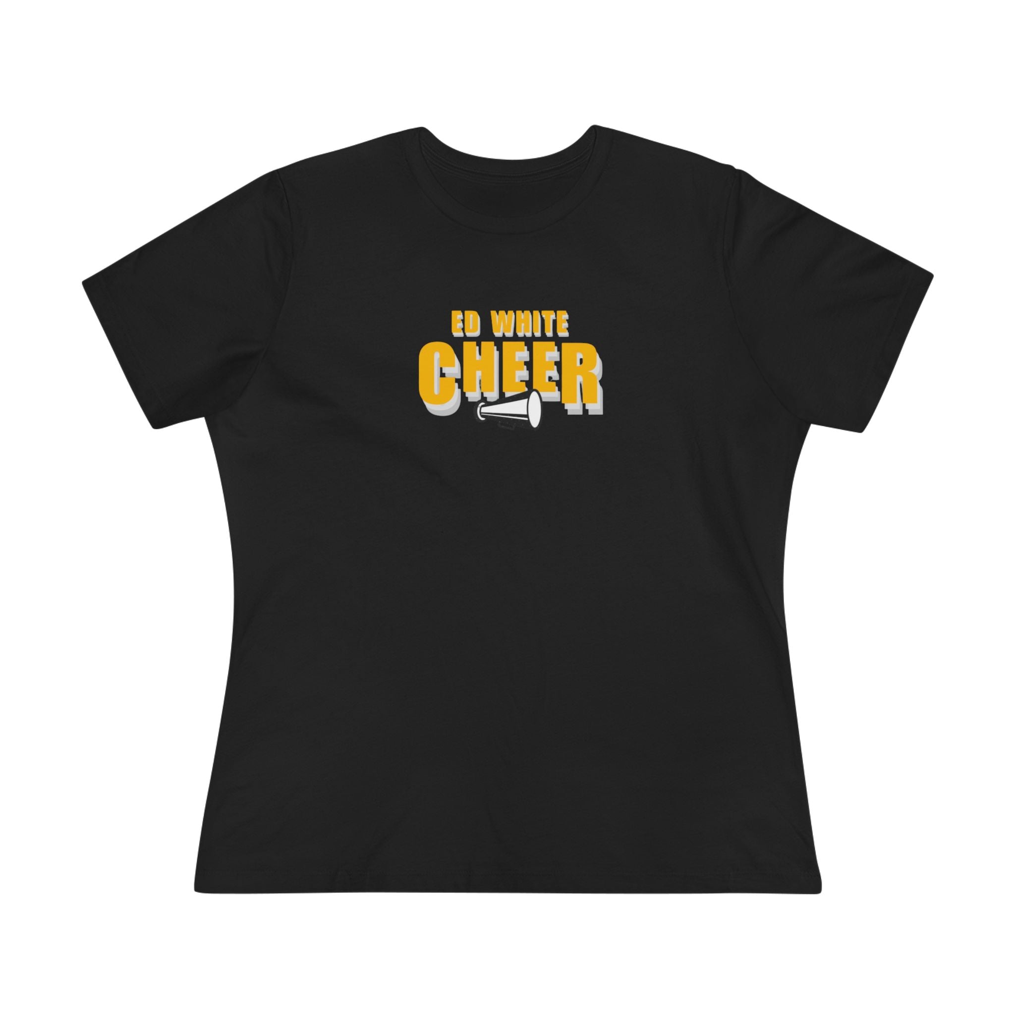 Cheer Megaphone Graphic Women's Cotton Tee