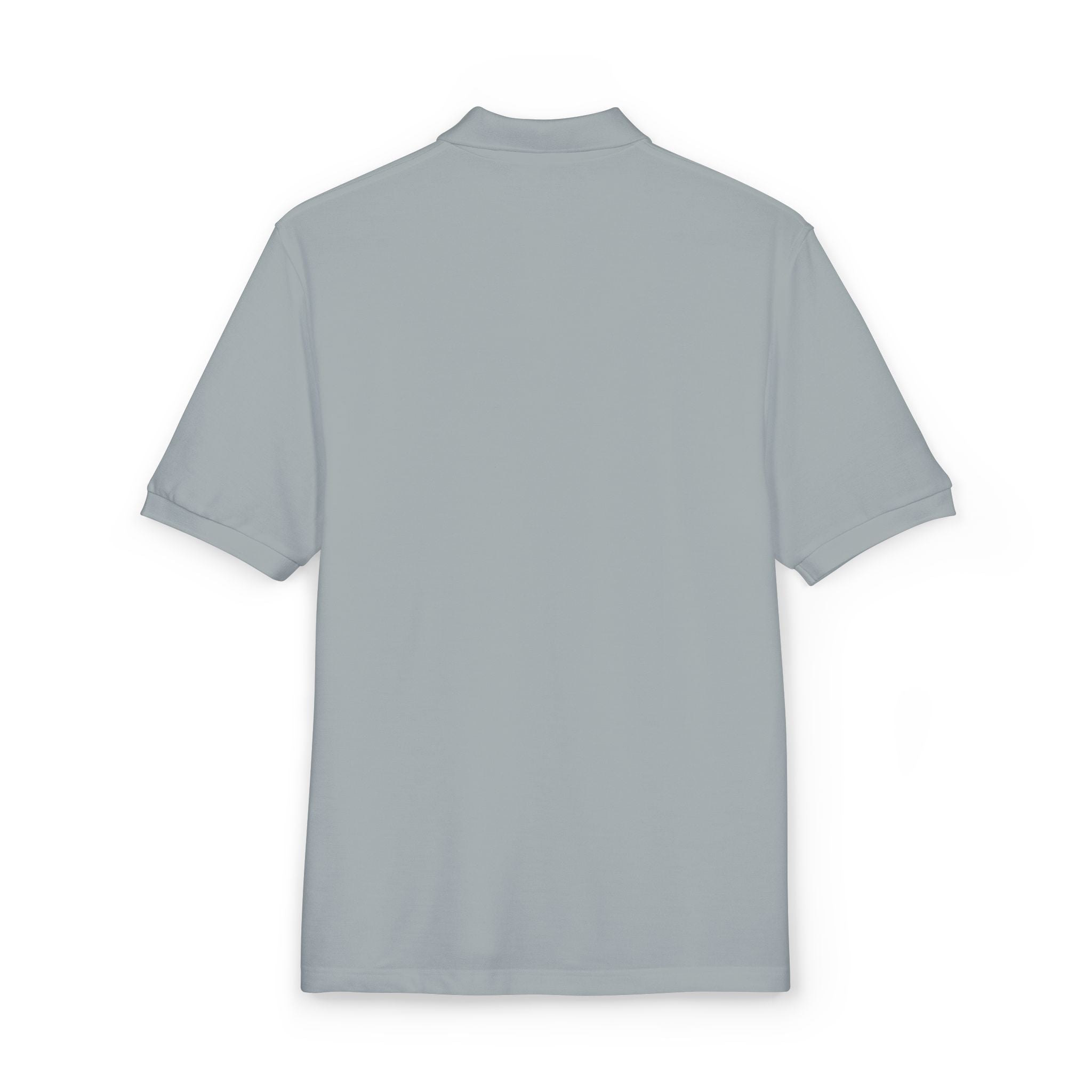 Embroidered Floral Owl Polo Shirt — Lightweight Short-Sleeve Collared Tee