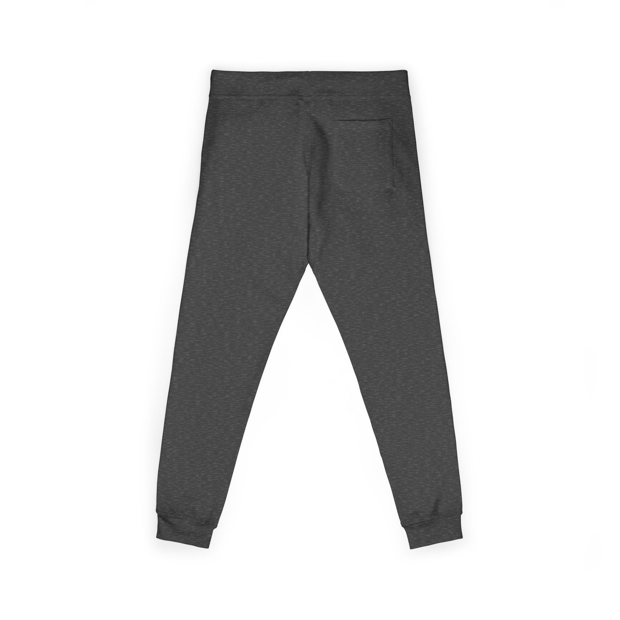 Embroidered Cozy Fleece Sweatpants — Minimal Script Design