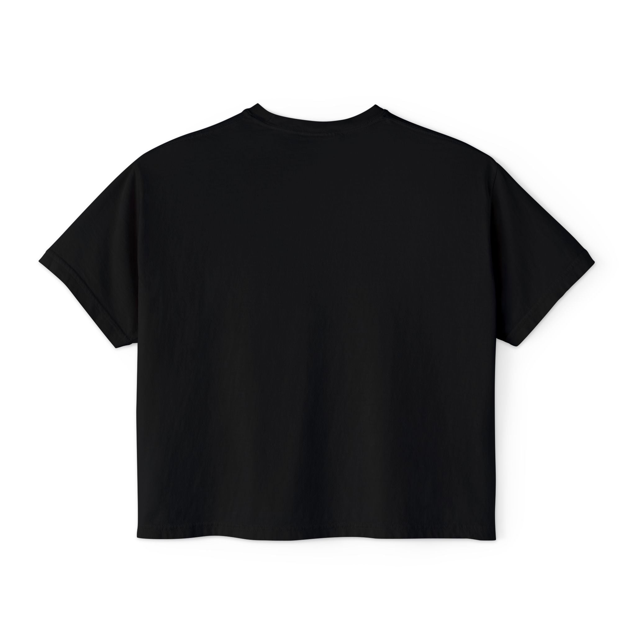 Owl Squad Graphic Tee — Retro Orange Owl Boxy Shirt