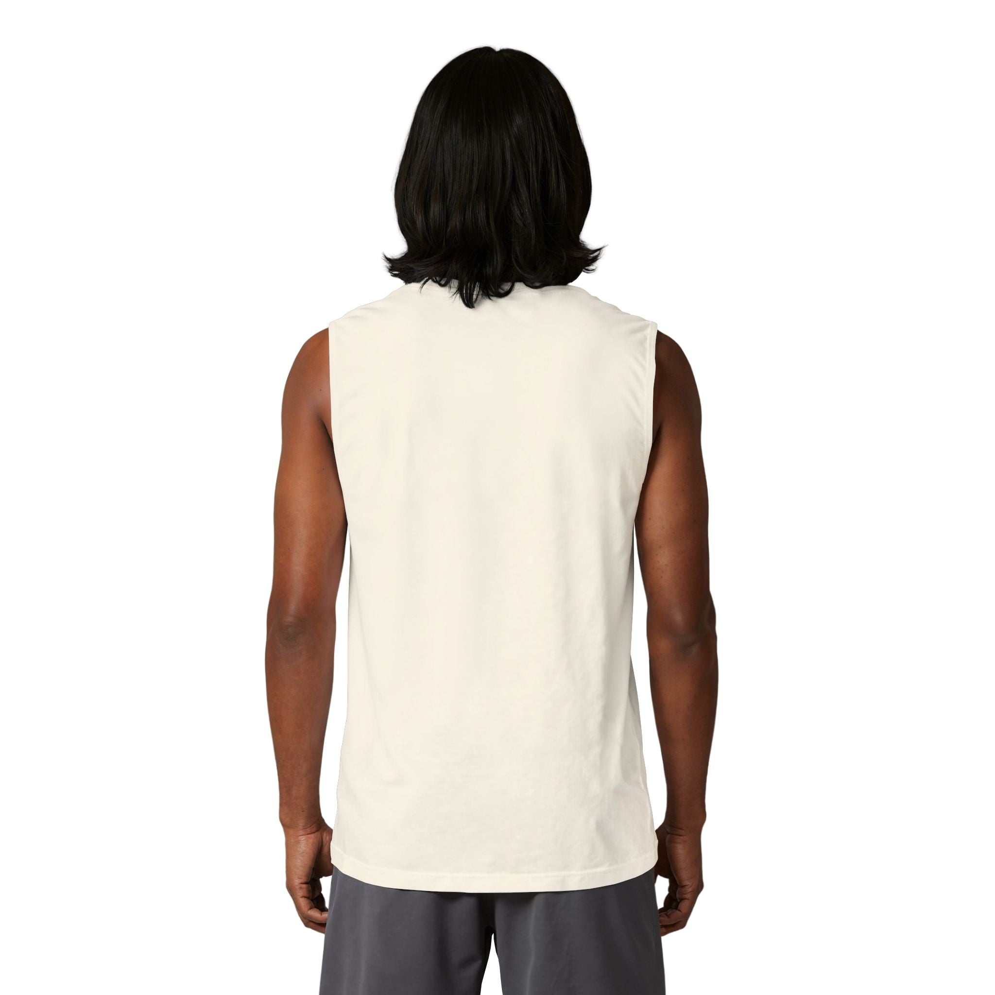 Yoga Muscle Tank — "JusYoga" Meditative Pose Fitness Top