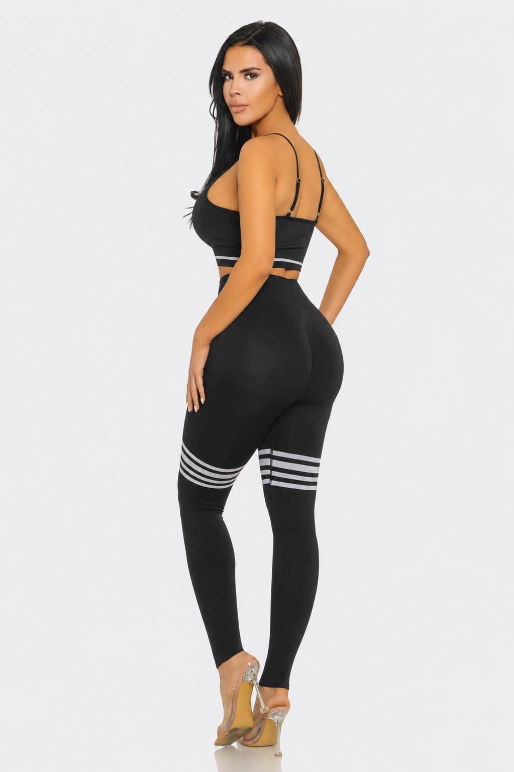 Seamless Sport Bra Top And Leggings Sports Set